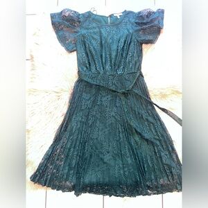 Elegant Black Lace Dress